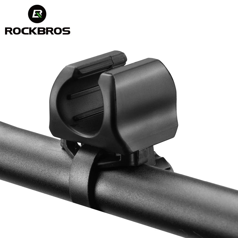 ROCKBROS Bicycle Light Holder Mount Quick Release Cycling Lamp Bracket for MTB & Road Bike