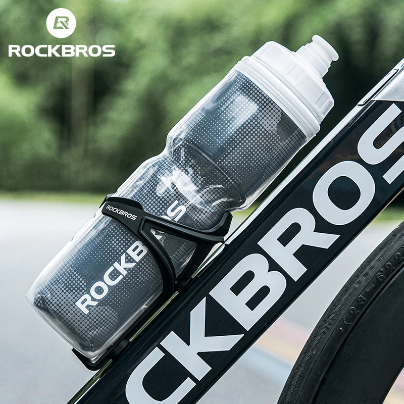 ROCKBROS 670ml Cycling Insulated Water Bottle – Portable Thermal Drink Bottle for Sports & Outdoor