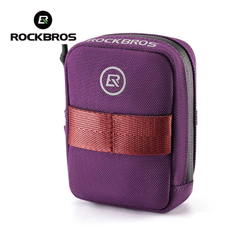 ROCKBROS Mini Bicycle Saddle Bag - Lightweight 0.35L Tail Bag for Cycling Bag Bike Accessories