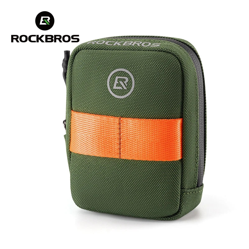 ROCKBROS Mini Bicycle Saddle Bag - Lightweight 0.35L Tail Bag for Cycling Bag Bike Accessories