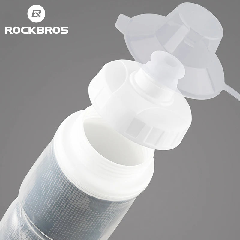 ROCKBROS 670ml Cycling Insulated Water Bottle – Portable Thermal Drink Bottle for Sports & Outdoor