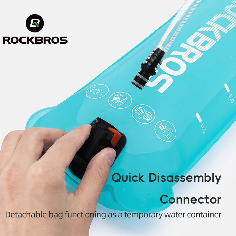 ROCKBROS 2L Water Bag Hydration Backpack for Sports, Cycling, Running, and Outdoor Camping